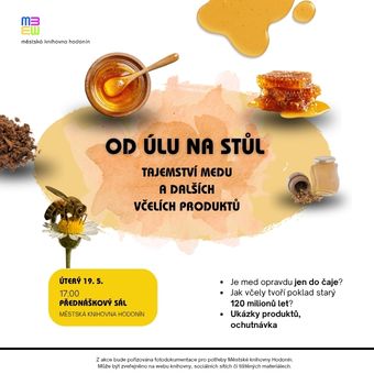 Med není jen do čaje. Provází lidstvo od pravěku a včely ho tvoří už přes 120 milionů let. Byl sladidlem, platidlem i lékem – a jeho příběh stojí za to objevit. Přednáší lektorka Milada Češková.